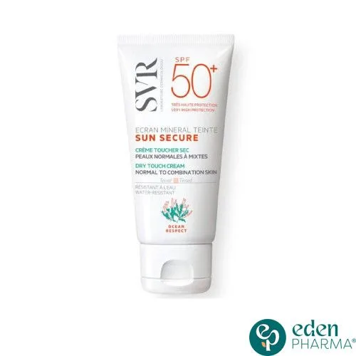 SVR SUN SECURE ECRAN MINERAL TEINTE PEAUX NORMALES A MIXTES SPF50+ 50ML