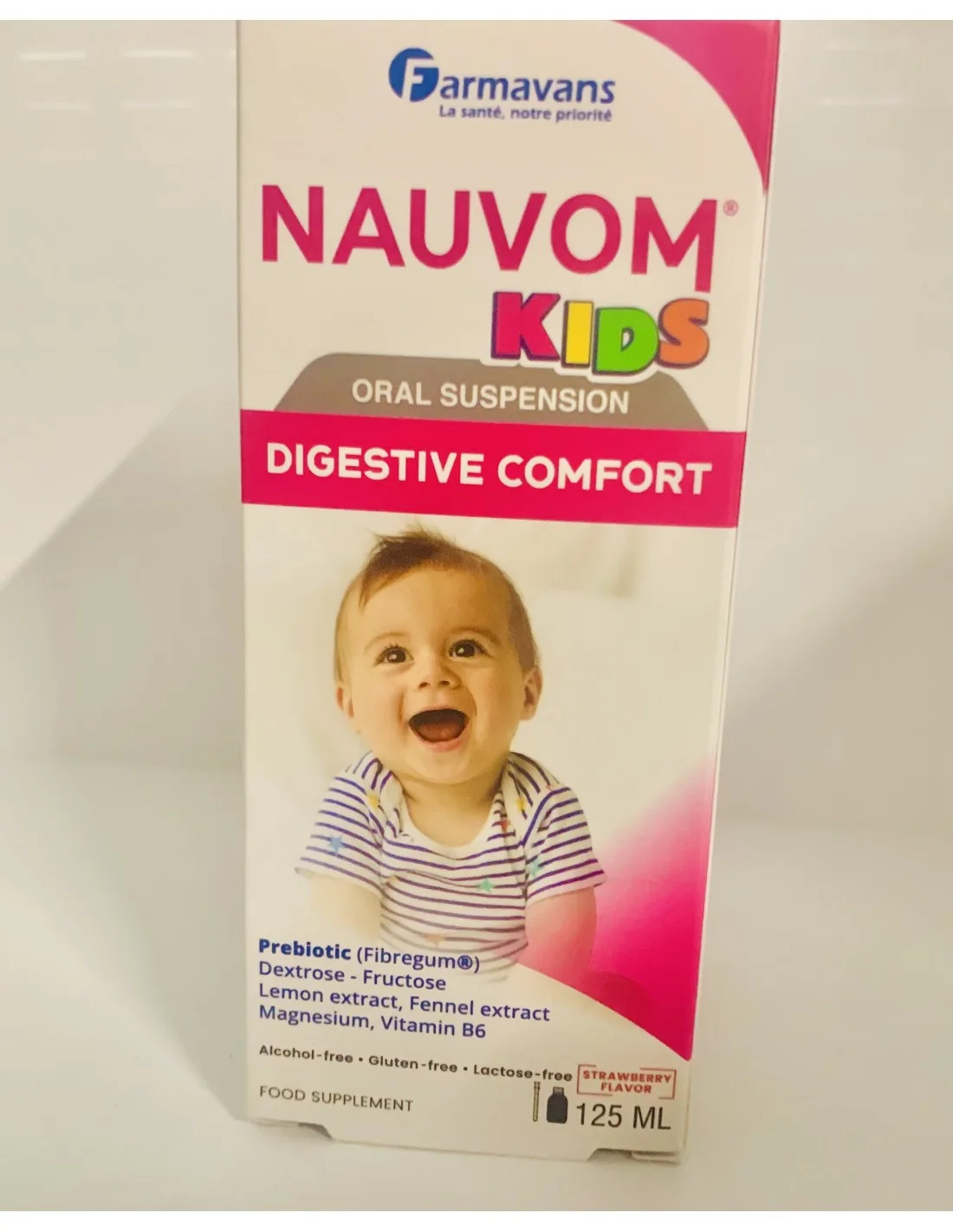 NAUVOM KIDS CONFORT DIGESTIF SIROP 125ML