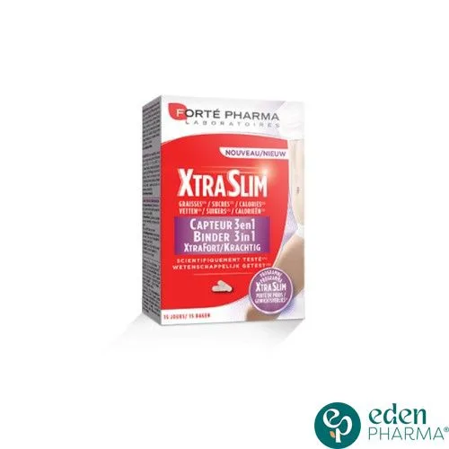 FORTE PHARMA XTRASLIM CAPTEUR 3 EN 1 60GELULES