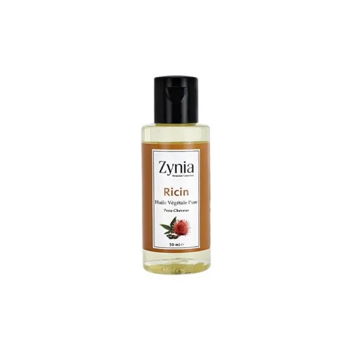 ZYNIA HUILE VÉGÉTALE PURE DE RICIN 50ML