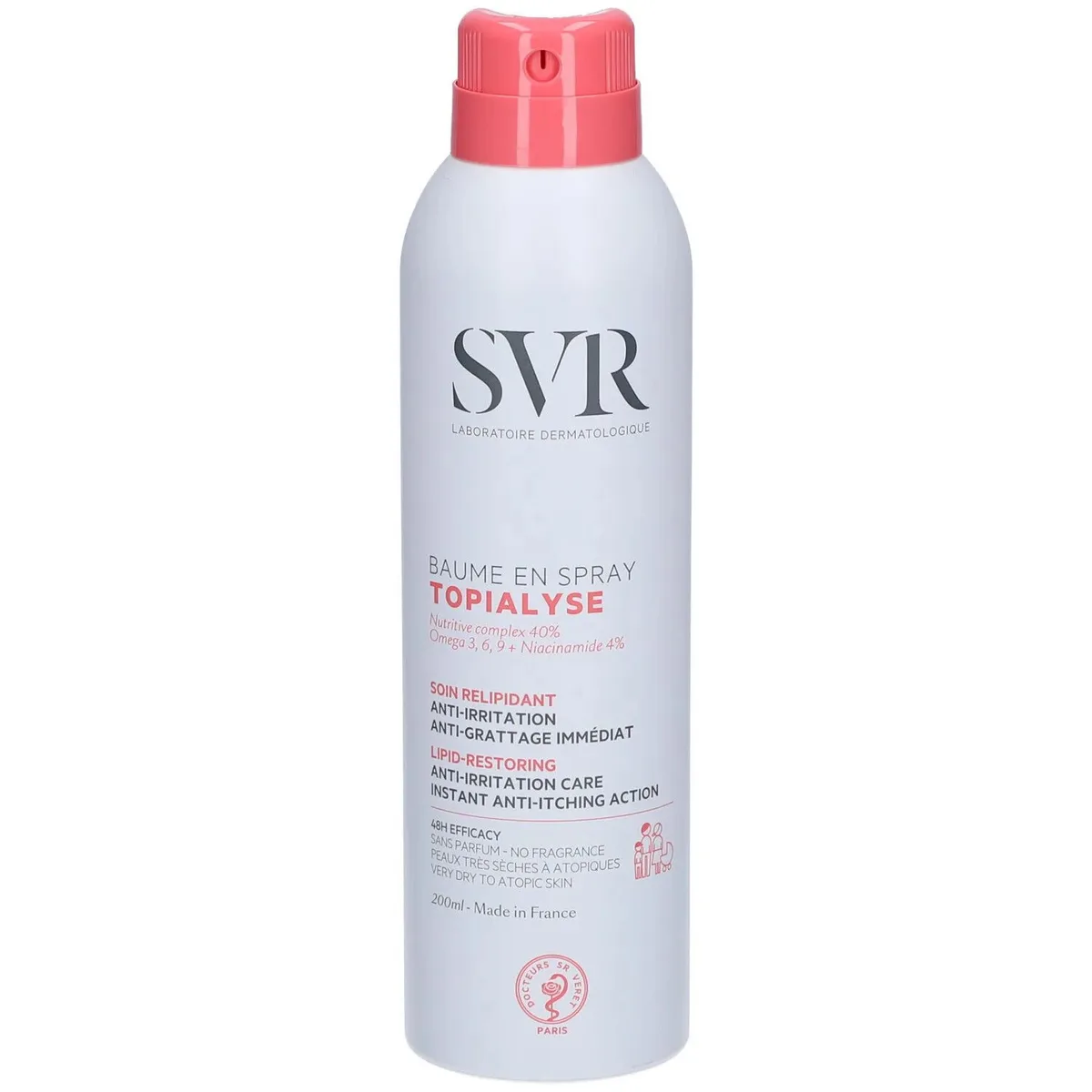 SVR TOPIALYSE BAUME EN SPRAY 200ML