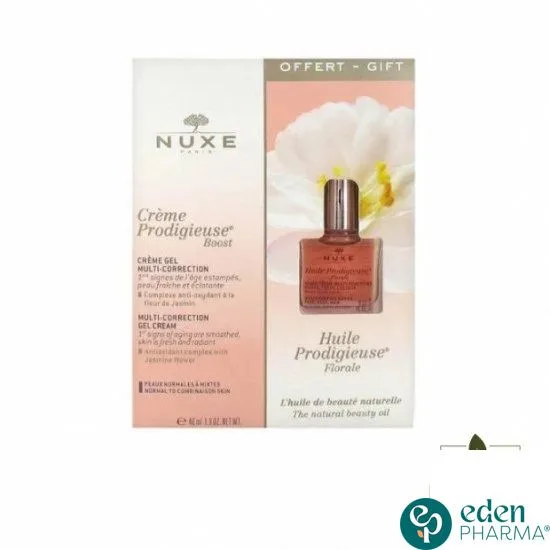 COFFRET CRÈME PRODIGIEUSE BOOST + HUILE PRODIGIEUSE FLORALE 10ML OFFRETE