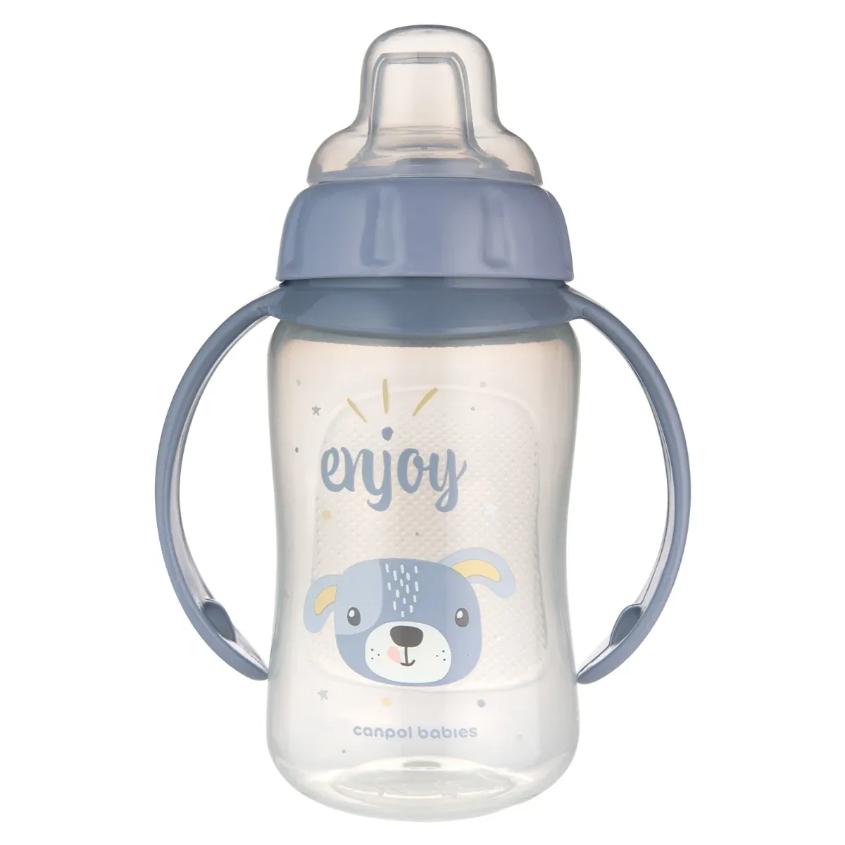CANPOL BABIES TASSE D'APPRENTISSAGE RACING BEC SILICONE À ANSES 350ML 56/512