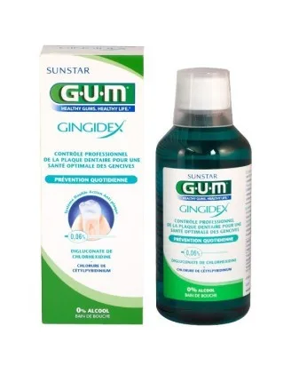 GUM GINGIDEX BAIN DE BOUCHE 300ML