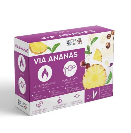 ERIC FAVRE VIA ANANAS BRULE-GRAISSES 30 DOSES A BOIRE
