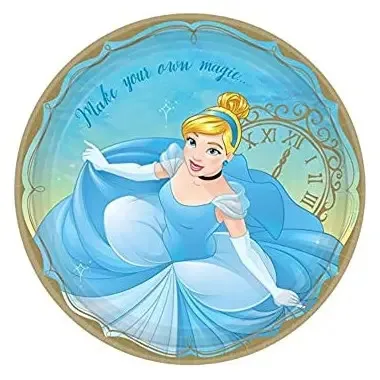 canpol babies assiette plate princesse/avions/ours 56/008