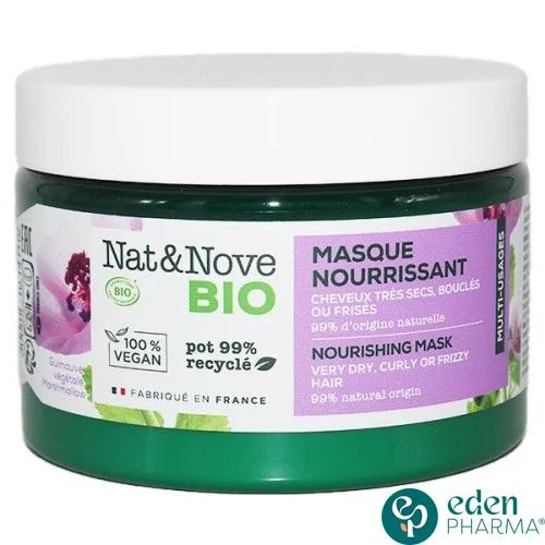 NAT & NOVE BIO SOINS CAPILLAIRES MASQUE NOURRISSANT 300ML