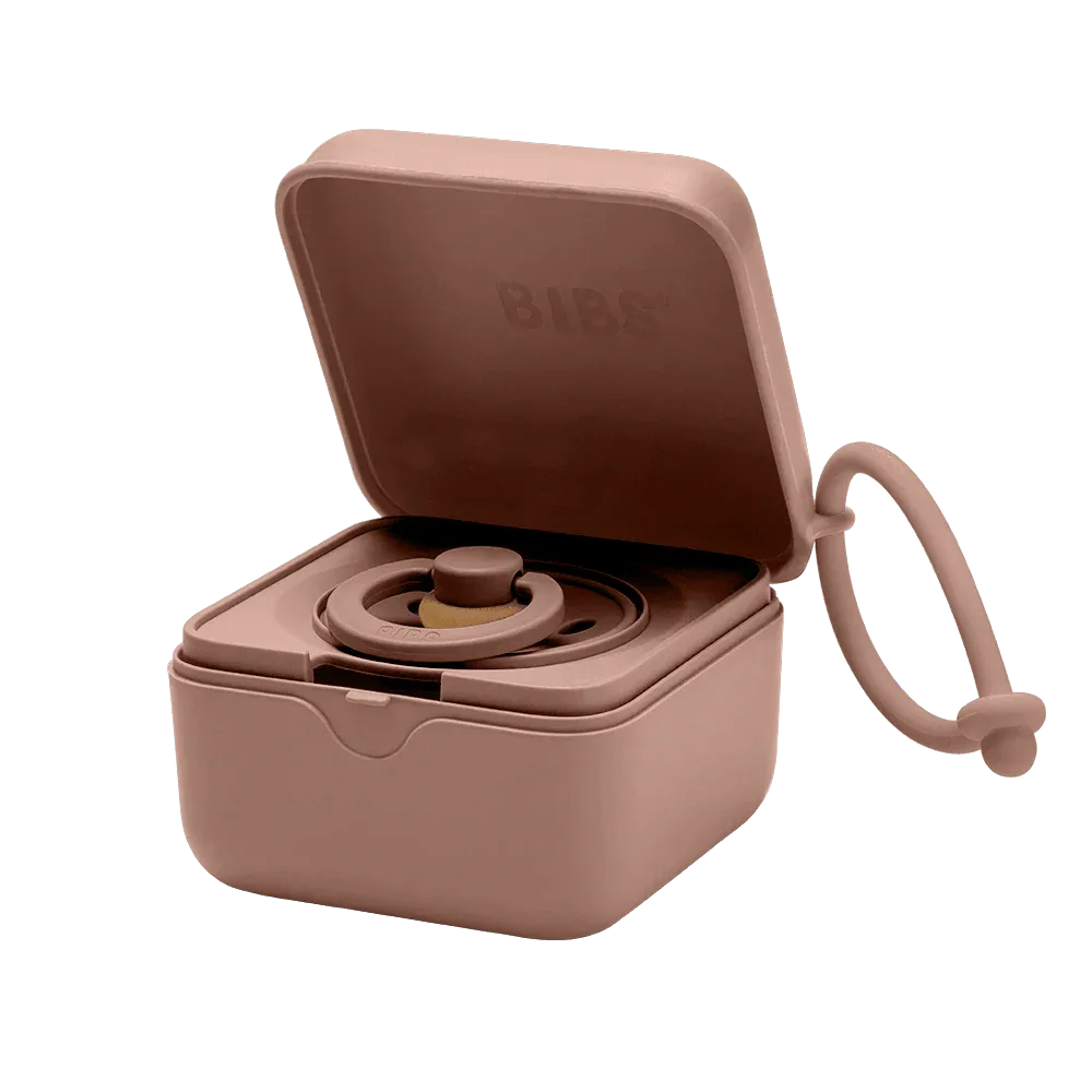BIBS PACIFIER BOX A TETINES BABY WOODCHUCK