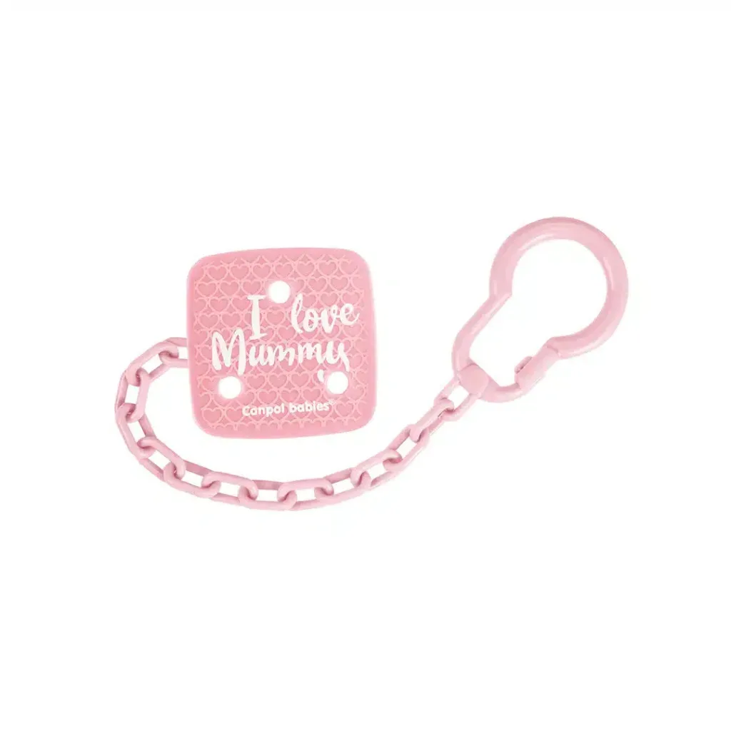 CANPOL ATTACHE SUCETTE CHAÎNETTE I LOVE MUMMY - 2/434
