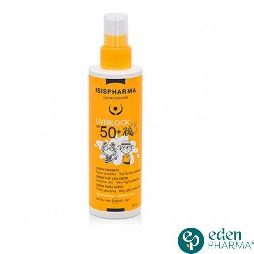 ISISPHARMA UVEBLOCK SPRAY SOLAIRE ENFANTS TRES HAUTE PROTECTION SPF50+ 200ML