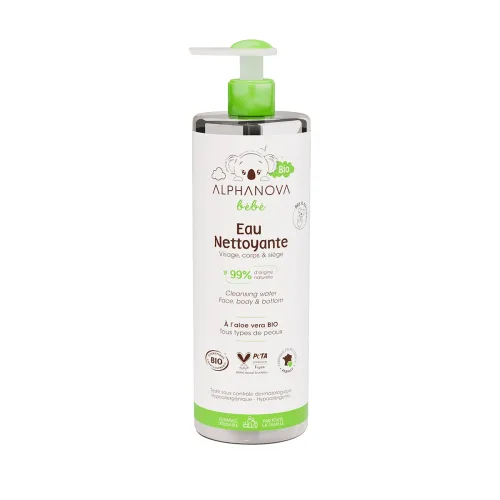 ALPHANOVA BEBE BIO EAU NETTOYANTE MICELLAIRE 400L