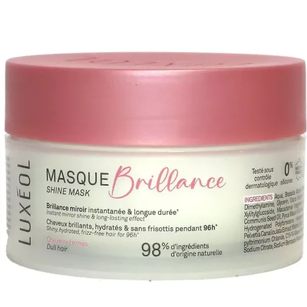 LUXEOL BRILLANCE MASQUE MIROIR CHEVEUX TERNES 200ML