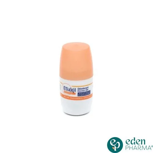 ETIAXIL ROLL ON DEODORANT DOUCEUR 24H ANTI ODEUR 50ML (Orange)