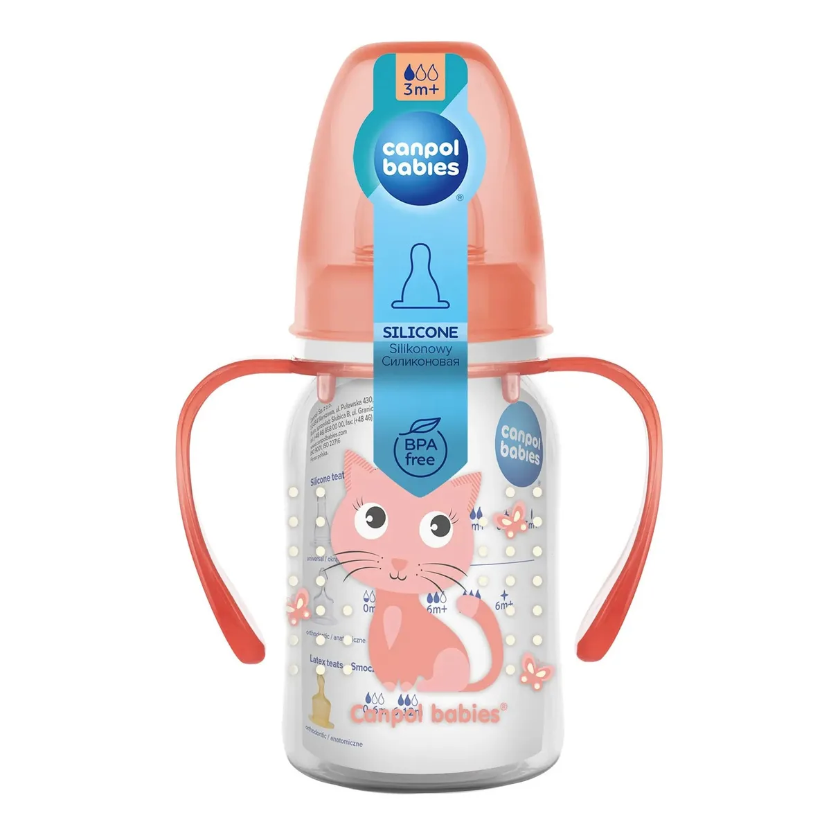 CANPOL BABIES biberon a anses trifan 120ml ref 11/823