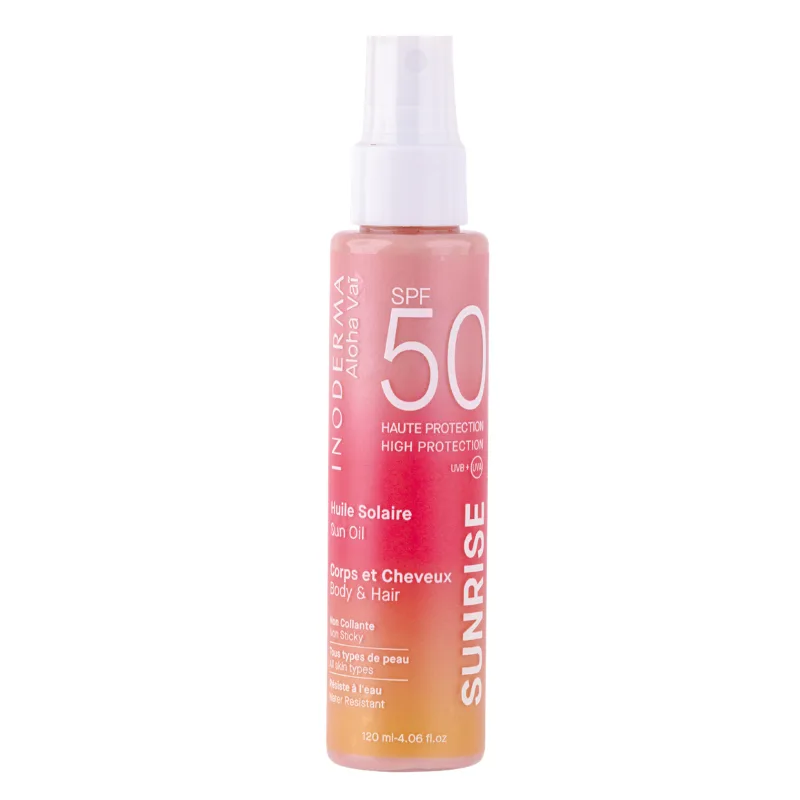 INODERMA ALOHA VAI HUILE SOLAIRE SUNRISE 120ML