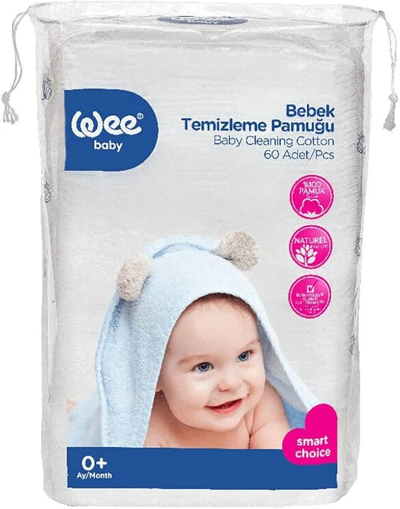 WEE BABY COTON CARRÉ B/60