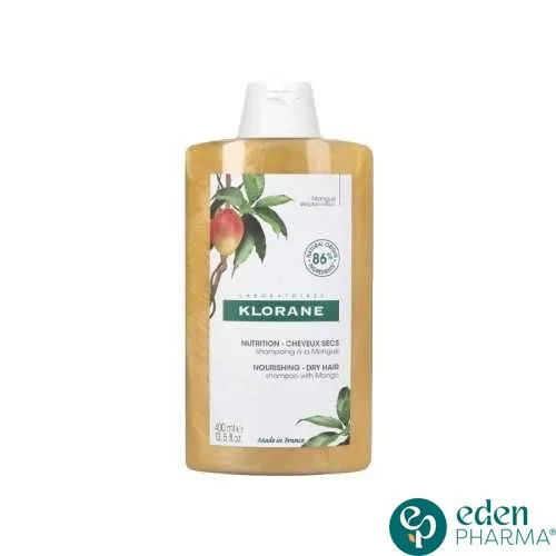 KLORANE SHAMPOOING NUTRITIF AU BEURRE DE MANGUE 400ML