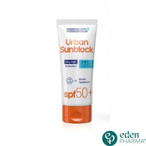NOVACLEAR URBAN SUNBLOCK DRY SKIN SPF50+ 40ML