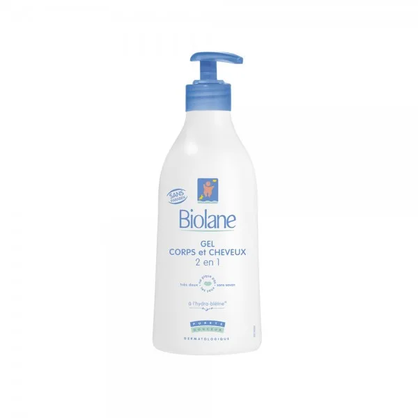 BIOLANE GEL CORPS ET CHEVEUX 2 EN 1 350ML