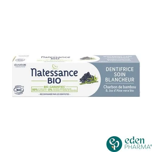 NATESSANCE DENTIFRICE BLANCHEUR BIO