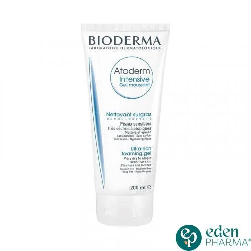 BIODERMA ATODERM INTENSIVE GEL MOUSSANT 200ML