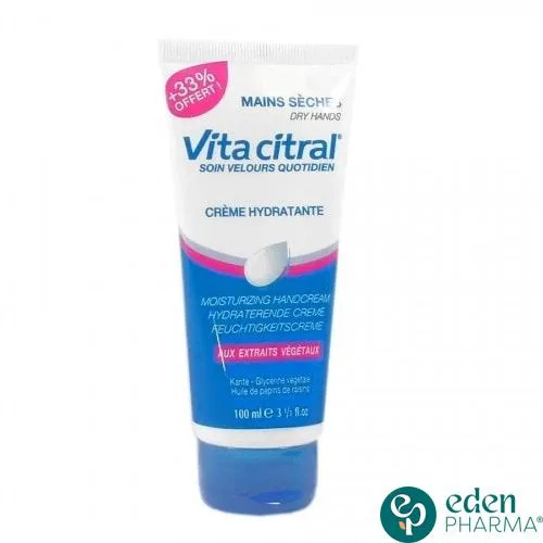 VITA CITRAL CREME HYDRATANTE MAINS SECHES 100 ML
