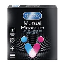 DUREX PRESERVATIF MUTUAL PLEASURE BOITE DE 3