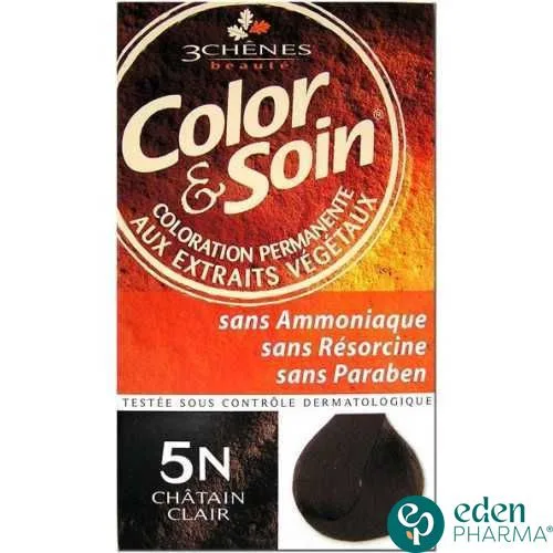 COLOR & SOIN COLORATION CHATAIN CLAIR 5N