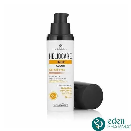 HELIOCARE 360° GEL OIL FREE SPF50+ BEIGE 50ML