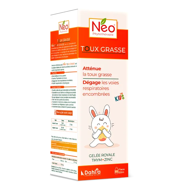 NEO TOUX GRASSE SIROP KIDS 125 ML