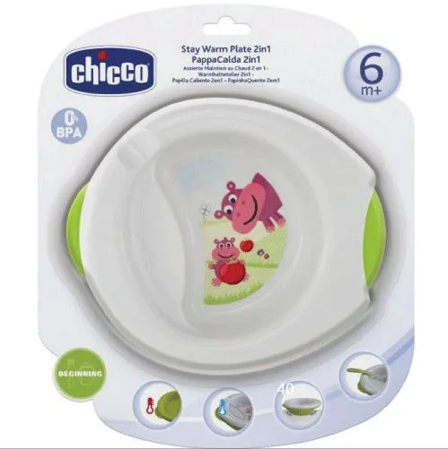 CHICCO ASSIETTE MAINTIEN AU CHAUD 2EN1 6826