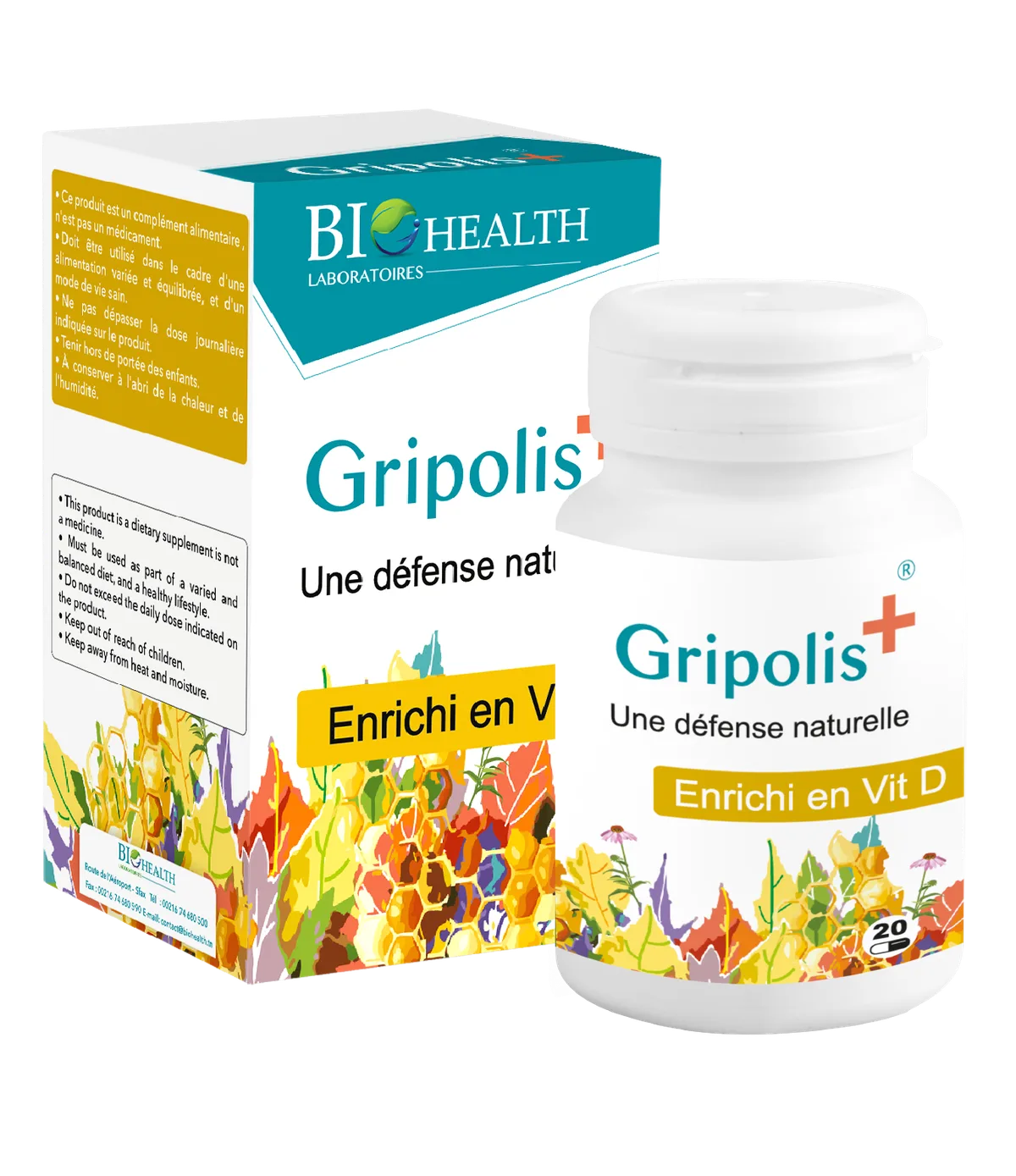 BIOHEALTH GRIPOLIS+ 20GELULE