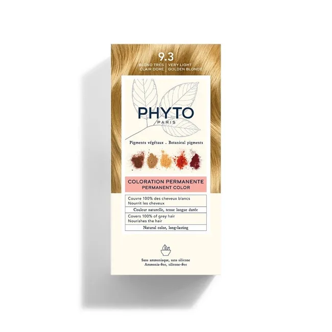PHYTO PHYTOCOLOR 9.3 BLOND TRÉS CLAIRE DORÉ 1 KIT